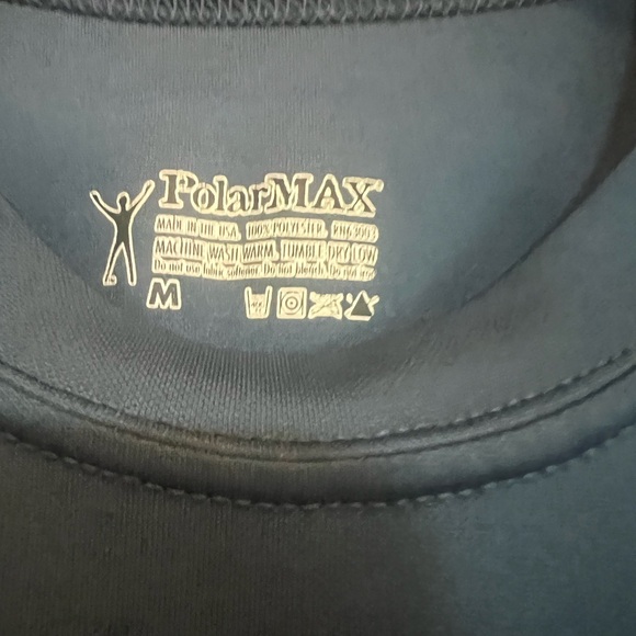 Men’s navy blue large PolarMax t-shirt. - Picture 4 of 4